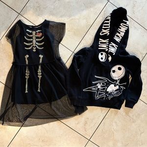 Girls Halloween clothing set size 2/3t